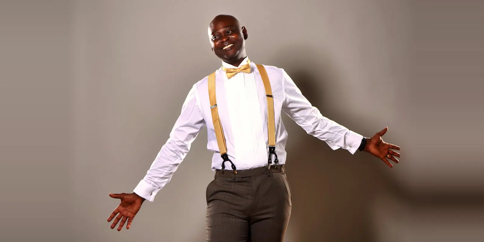 Yemi Alafifuni, hands open, photographed in August 2020